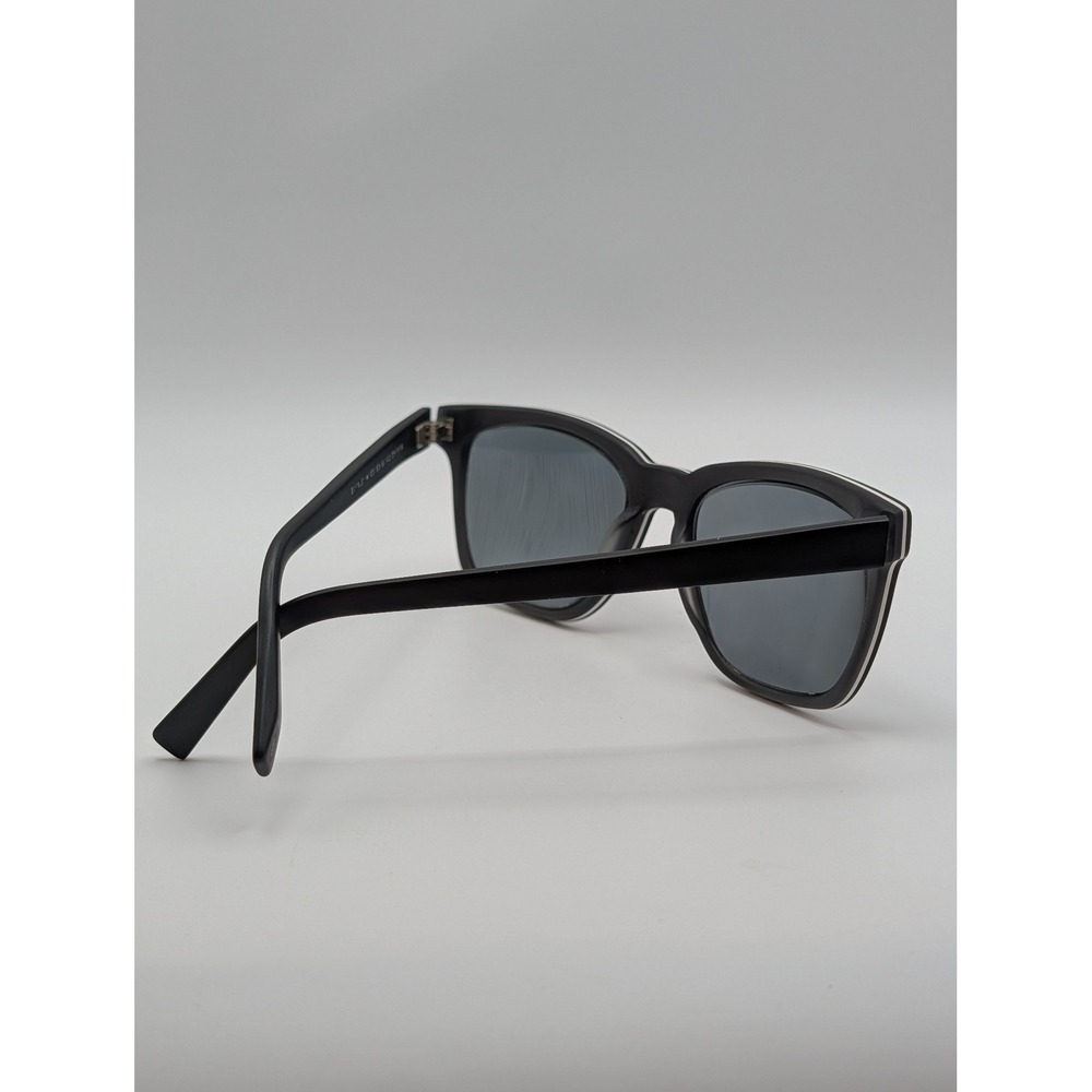 Warby Parker Barkley M103 Matte Black Sunglasses Gray Lenses 53-18-142 Unisex